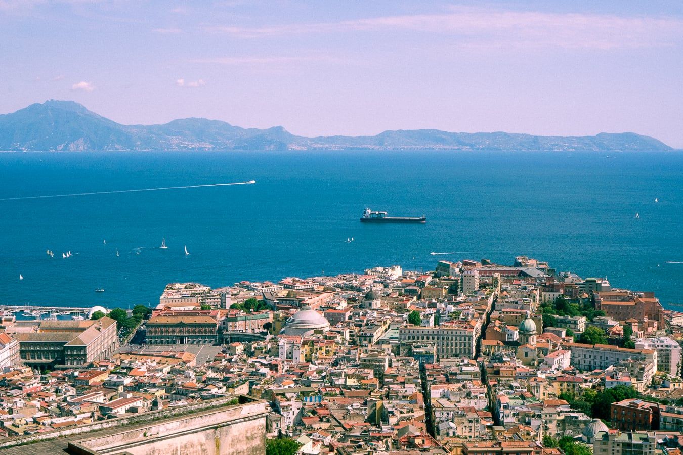 Naples and its bay